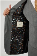  Grey With Tan Overcheck Suit