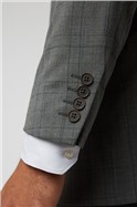  Grey With Tan Overcheck Suit
