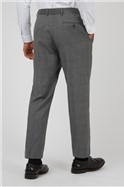  Grey With Tan Overcheck Trousers