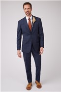  Regular Dark Blue Tan Jacket