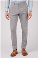  Slim Fit Grey Semi Plain Suit