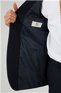  Slim Fit Navy Panama Trousers