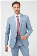 Blue Textured Suit 