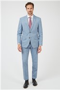  Blue Textured Suit 