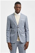  Slim Fit Light Blue Formal Jacket