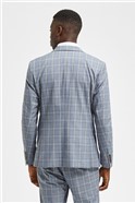  Slim Fit Light Blue Formal Jacket