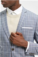  Slim Fit Light Blue Formal Jacket