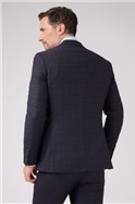 Stvdio Navy Check Performance Waistcoat