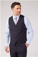 Stvdio Navy Check Performance Waistcoat