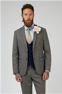  Slim Fit Single Breasted Kelvin Royal Blue Waistcoat