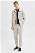  Slim Fit Sand Suit