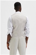  Slim Fit Sand Blazer