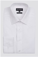  Stvdio White Long Sleeve Leaf Jacquard Shirt
