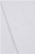  Stvdio White Long Sleeve Leaf Jacquard Shirt