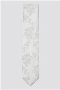  Champagne Floral Silk Tie