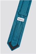  Teal Spot Tie