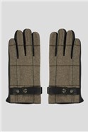  Light Brown Herringbone Gloves