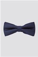  Navy Spot Bow Tie