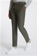  Deep Khaki Stretch Trousers