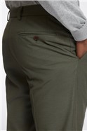  Deep Khaki Stretch Trousers