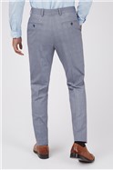  Carson Blue Berry Overcheck Three Piece Suit