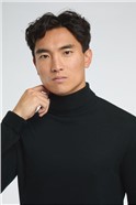  Knitted Roll Neck Jumper