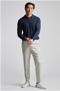  Long Sleeve Knitted Polo