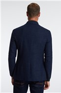  Blue Boucle Blazer