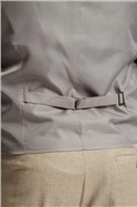  Taupe Brushed Flannel Waistcoat