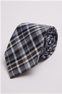  Blue Check Tie