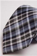  Blue Check Tie