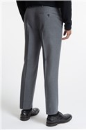  Mid Grey Flannel Suit Trousers