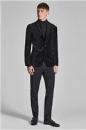  Slim Fit Velvet Jacket