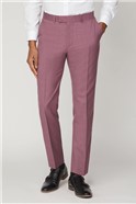  Purple / Raspberry Textured Slim Fit Suit