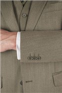  Taupe Twill Country Waistcoat