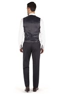  Regular Fit Navy Twill Waistcoat