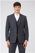 Scott By The Label Tailored Fit Airforce Heritage Check Jacket