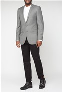  Skinny Fit Grey Pick & Pick Suit Jacket