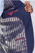  Ink Blue Sharkskin Waistcoat