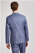  Slim Fit Pale Blue Waistcoat