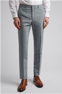  Seafoam Sharkskin Slim Fit Trousers