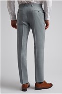  Seafoam Sharkskin Slim Fit Trousers