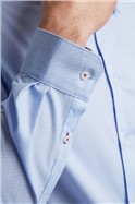 Blue Soft Spot Slim Fit Shirt