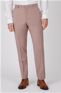  Dusty Pink Sharkskin Slim Fit Suit