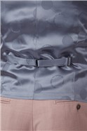  Dusty Pink Sharkskin Slim Fit Jacket