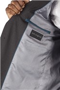  Tailored Fit Charcoal Pick & Pick Suit Waistcoat