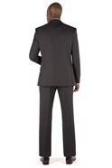  Tailored Fit Charcoal Pick & Pick Suit Jacket