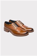  Tan Leather Archie Brogues