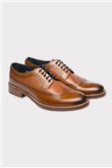  Tan Leather Archie Brogues