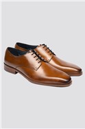  Kenton Tan Leather Derby Shoes